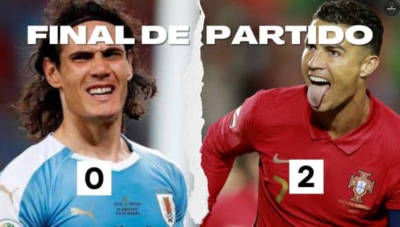 Uruguay al borde de quedar fuera: Resumen Portugal vs. Uruguay