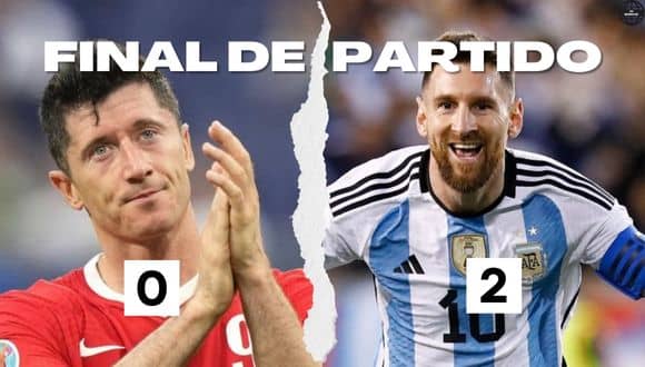 Partido de clasificados: Resumen completo Argentina vs. Polonia