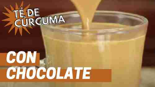 Té de cúrcuma con chocolate: Receta saludable y fácil