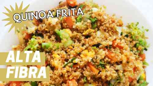 Quinoa frita: Receta casera y original al estilo arroz frito