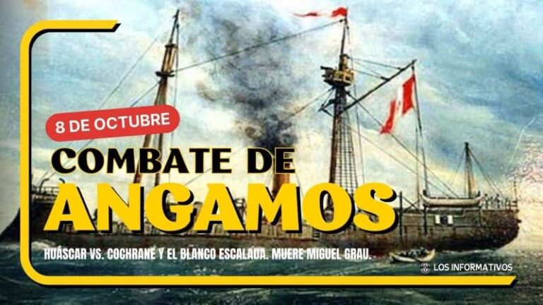 Guerra del Pacífico: El combate de Angamos, 8 de octubre